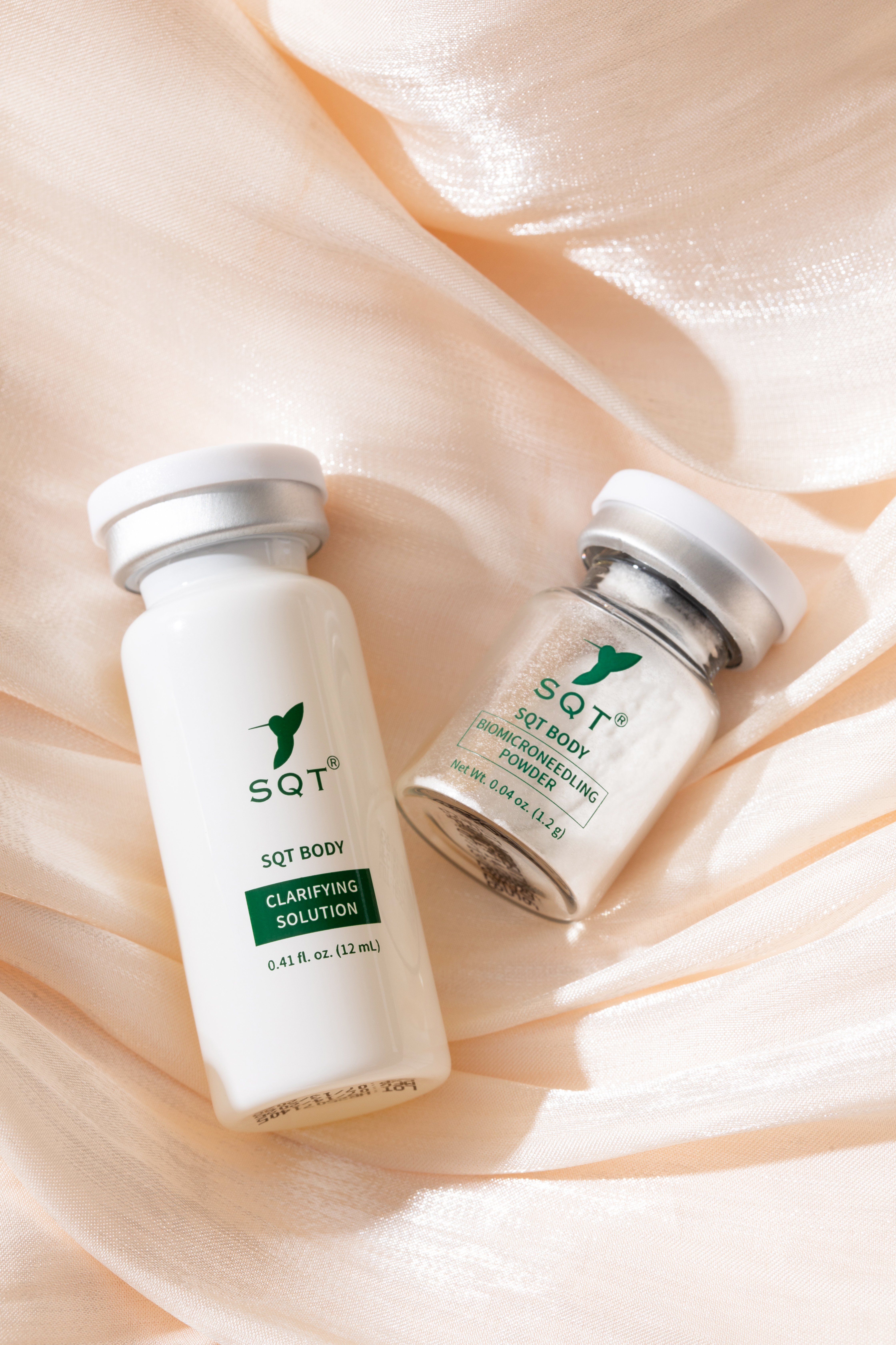 SQT Body Clarifying treatment process at Aleia Aesthetics