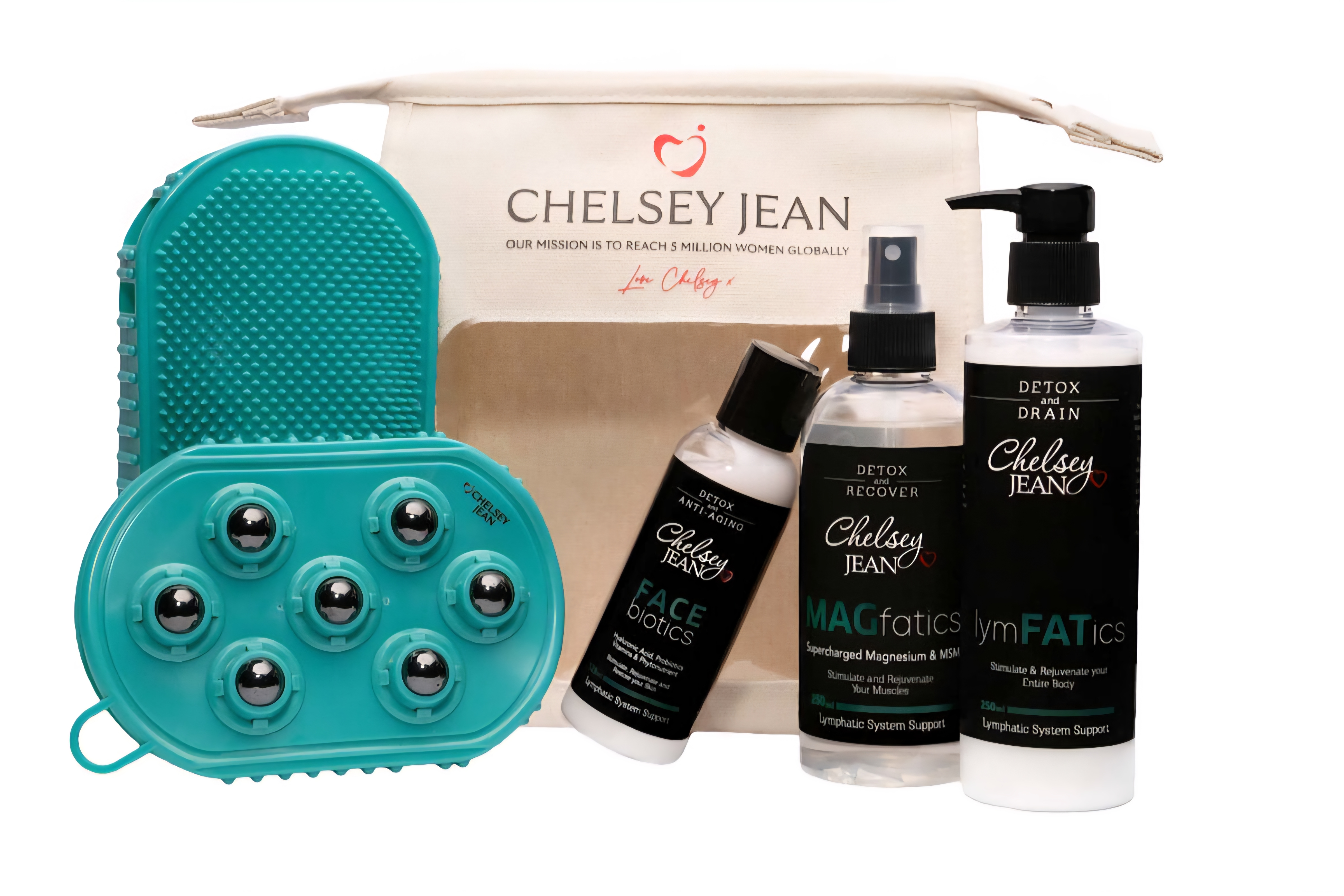 Chelsey Jean lymphatic massage products and tools for circulation support