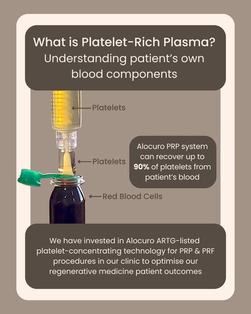 PRP blood separation and platelet rich plasma preparation